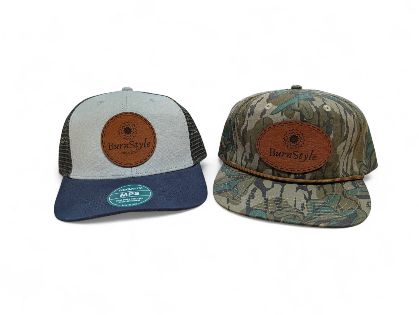 Leather Patch Hats