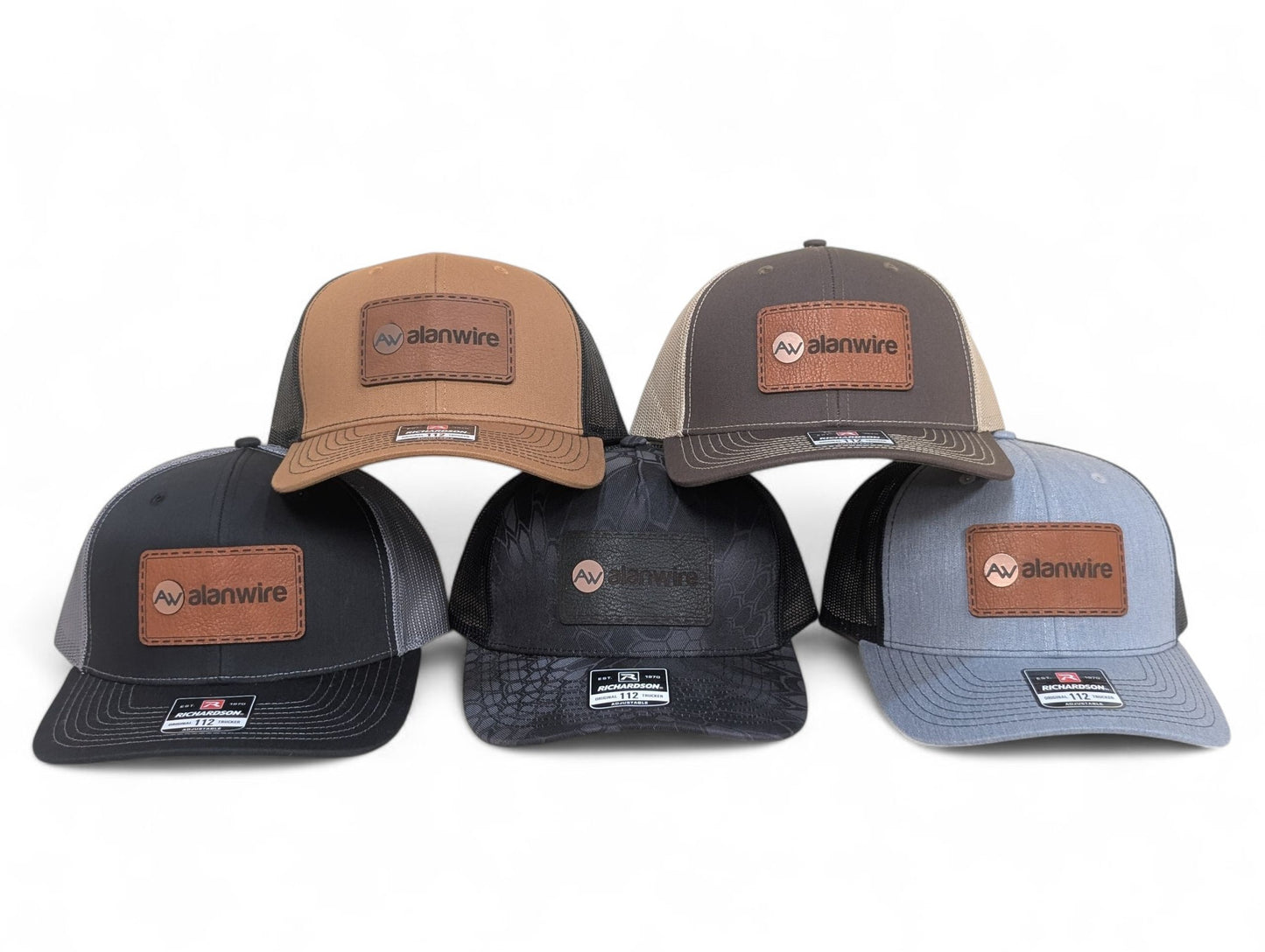 Leather Patch Hats