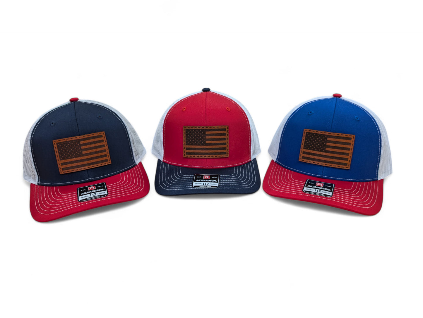 Leather Patch Hats